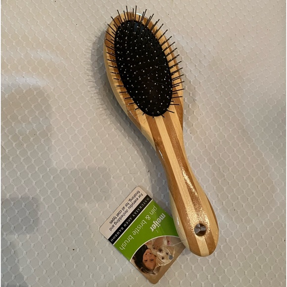10 and bristle dog brush nwt - Picture 1 of 3
